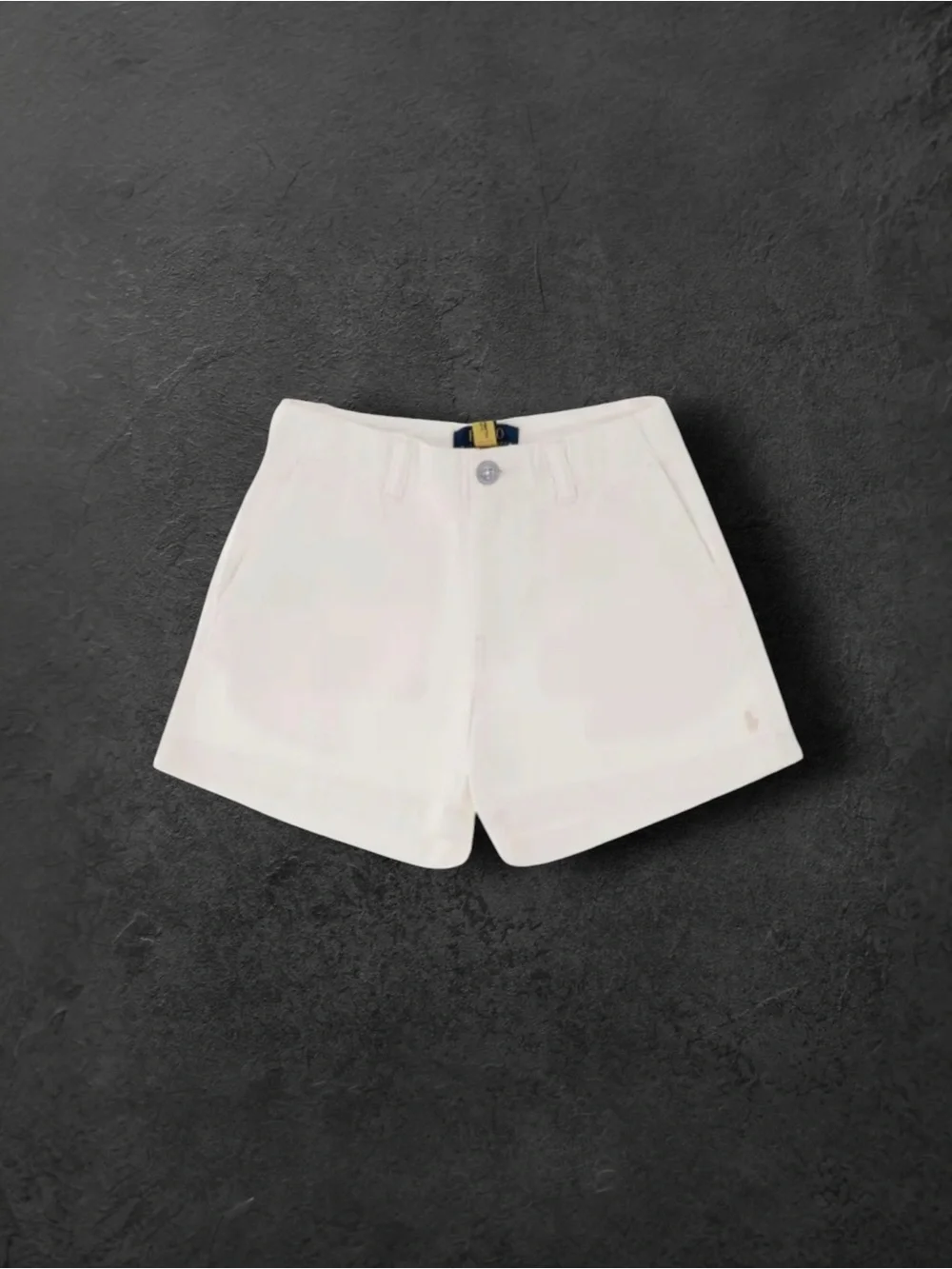 NWT Polo Ralph Lauren Girls White‎ Cotton Chino Shorts Classic Preppy Summer